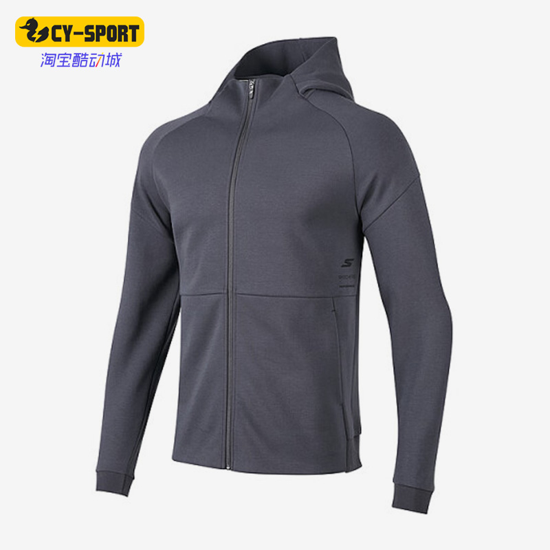 斯凯奇正品男子防风运动外套