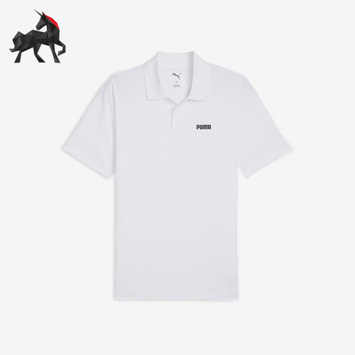 Puma/彪马正品夏季男士透气经典翻领柔软训练短袖POLO衫690644-02