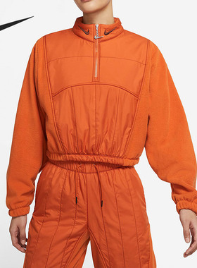 Nike/耐克正品当季新款女子运动时尚休闲短款夹克DD5613-816