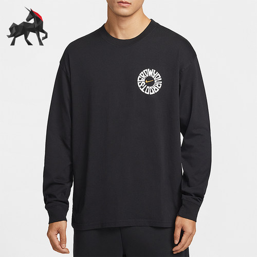 Nike/耐克正品Essential男士圆领套头经典耐穿长袖上衣IH4134-010