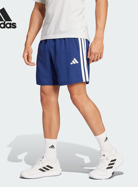 Adidas/阿迪达斯正品TR-ES 3S WV SH男士经典松紧腰短裤JC7719