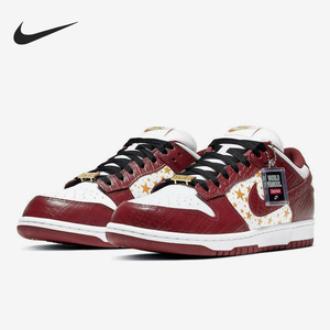 Nike/耐克正品Dunk SB男女系带低帮经典休闲运动板鞋DH3228-103