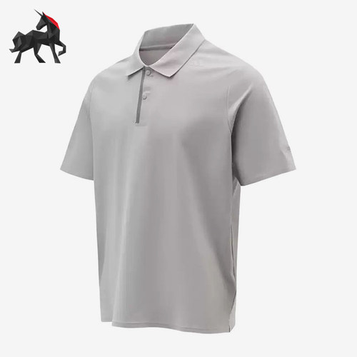 Adidas/阿迪达斯正品新款男浅灰色轻盈吸湿经典短袖Polo衫KG0819