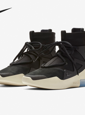 Nike/耐克正品Air Fear of God 1男士高帮篮球鞋AR4237-001
