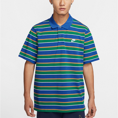 Nike/耐克男士休闲条纹运动短袖