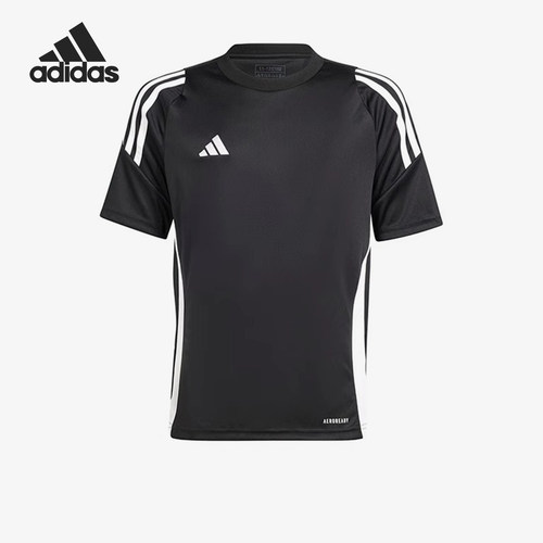 阿迪达斯大童宽松夏季短袖球衣