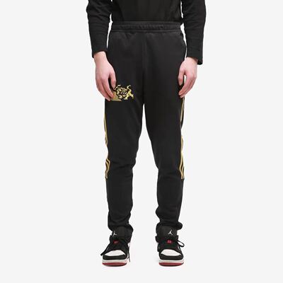 Adidas/阿迪达斯正品 男子运动休闲跑步足球训练长裤 GK8596