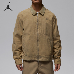 Nike/耐克官方正品JORDAN男士刺绣耐穿翻领休闲外套IF1826-247