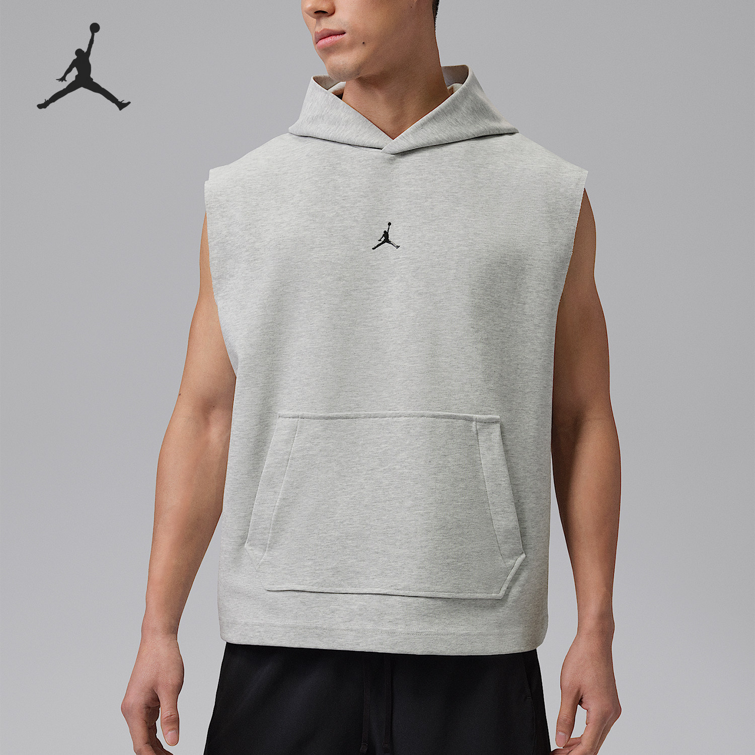 Nike/耐克官方正品JORDAN男士干爽舒适时尚连帽无袖T恤IF3796-050