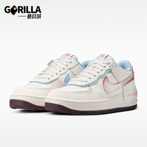 Nike/耐克正品Air Force 1女士休闲低帮系带耐磨运动鞋IQ9803-161