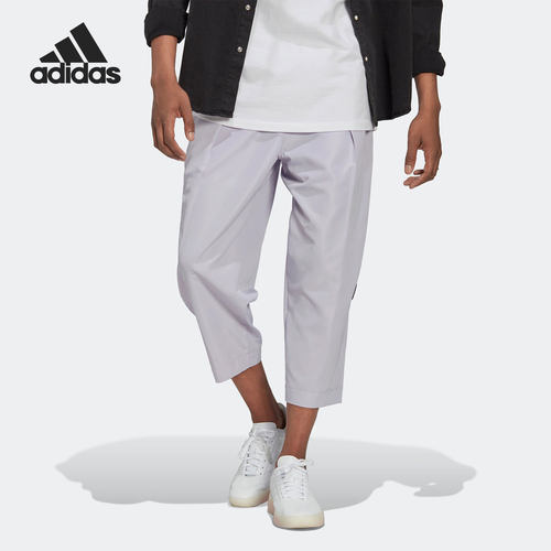 阿迪达斯官方正品男子七分裤