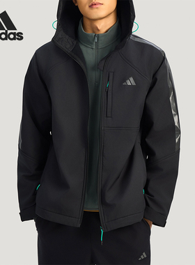 Adidas/阿迪达斯正品2025男士多口袋抓绒保暖户外运动外套KR2496