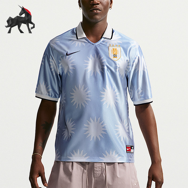 Nike/耐克正品Dri-Fit男士运动套头足球短袖T恤IQ3861-425图片