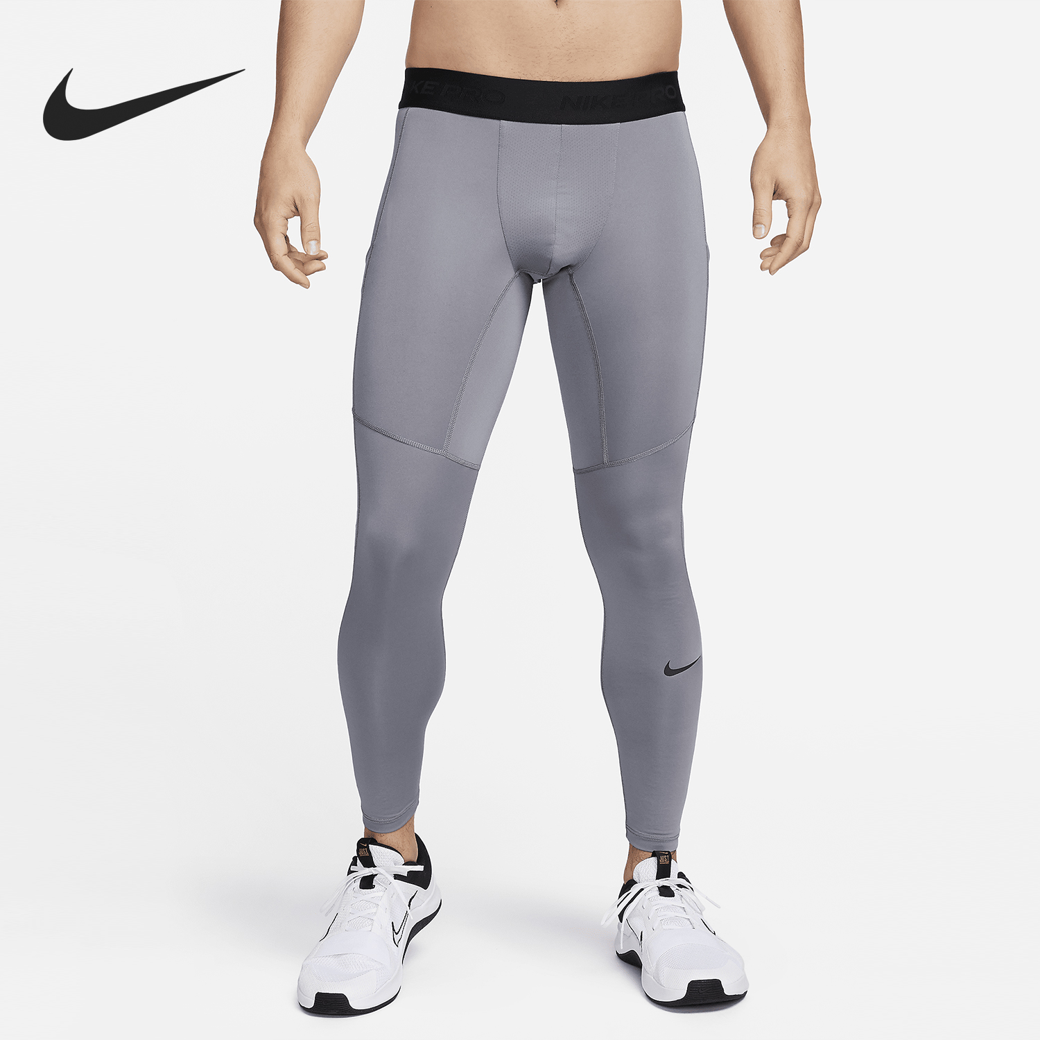 耐克男士运动紧身健身长裤