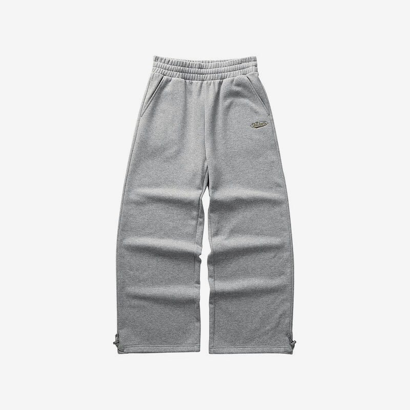 Skechers/斯凯奇正品新款女子简约宽松加绒保暖阔腿休闲长裤