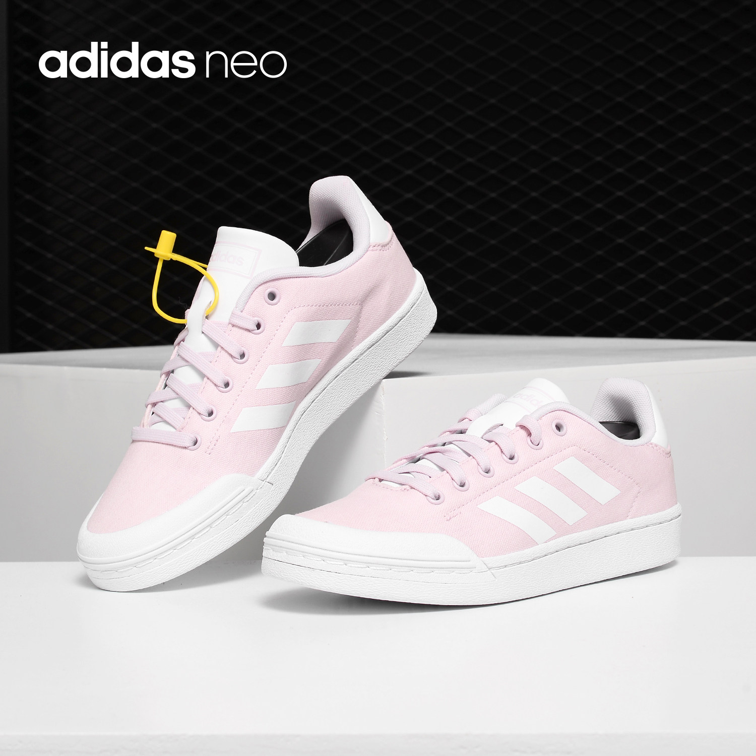 adidas/阿迪达斯官方正品neo男女时尚系带低帮运动休闲鞋 f34652