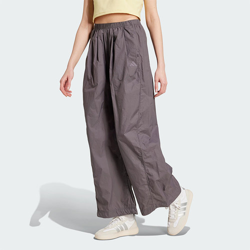 Adidas/阿迪达斯正品W CE Q2 PARA PT女士经典宽松梭织长裤JF3405