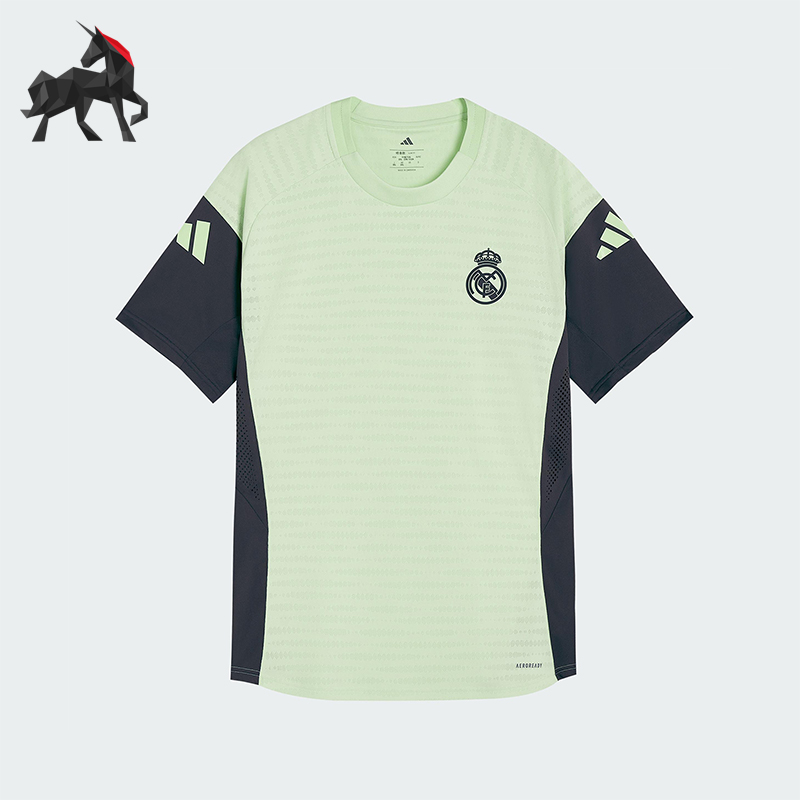 Adidas/阿迪达斯正品REAL PRO JSY男士经典透气修身短袖JP4000