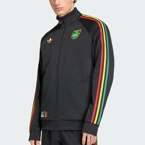 Adidas/阿迪达斯正品JFF OG TT男士高领足球运动拉链外套JY5225