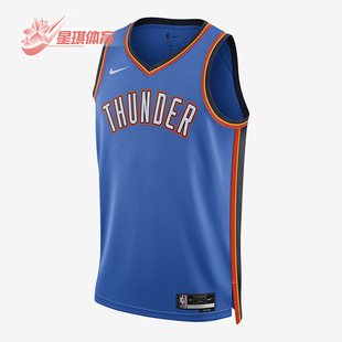 Nike/耐克正品Oklahoma Swingman男士透气无袖T恤DN2147-403