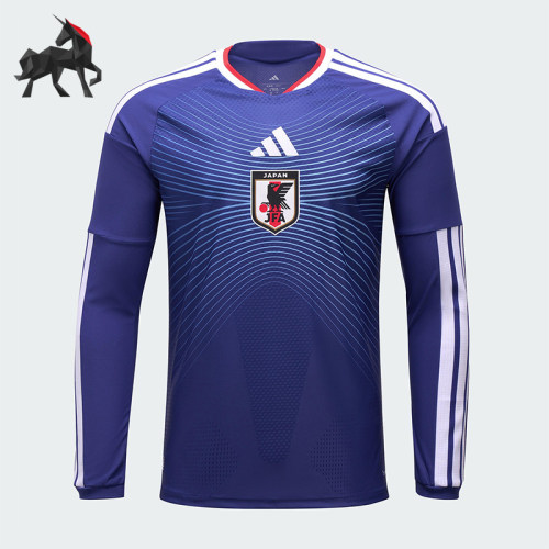 Adidas/阿迪达斯正品日本队男士时尚足球运动修身透气T恤JZ9681