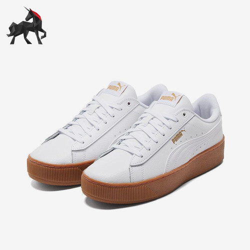 Puma/彪马正品女士休闲时尚减震耐磨轻便低帮板鞋384643-03