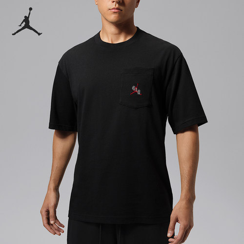 Nike/耐克正品Jordan男士圆领时尚套头简约短袖T恤IF3070-010