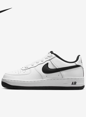 Nike/耐克正品Air Force 1 GS女子大童时尚板鞋DV5458-134