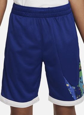 Nike/耐克正品春季新款大童透气篮球运动短裤DX5520-455