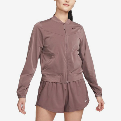 耐克正品叠搭健身女运动夹克外套