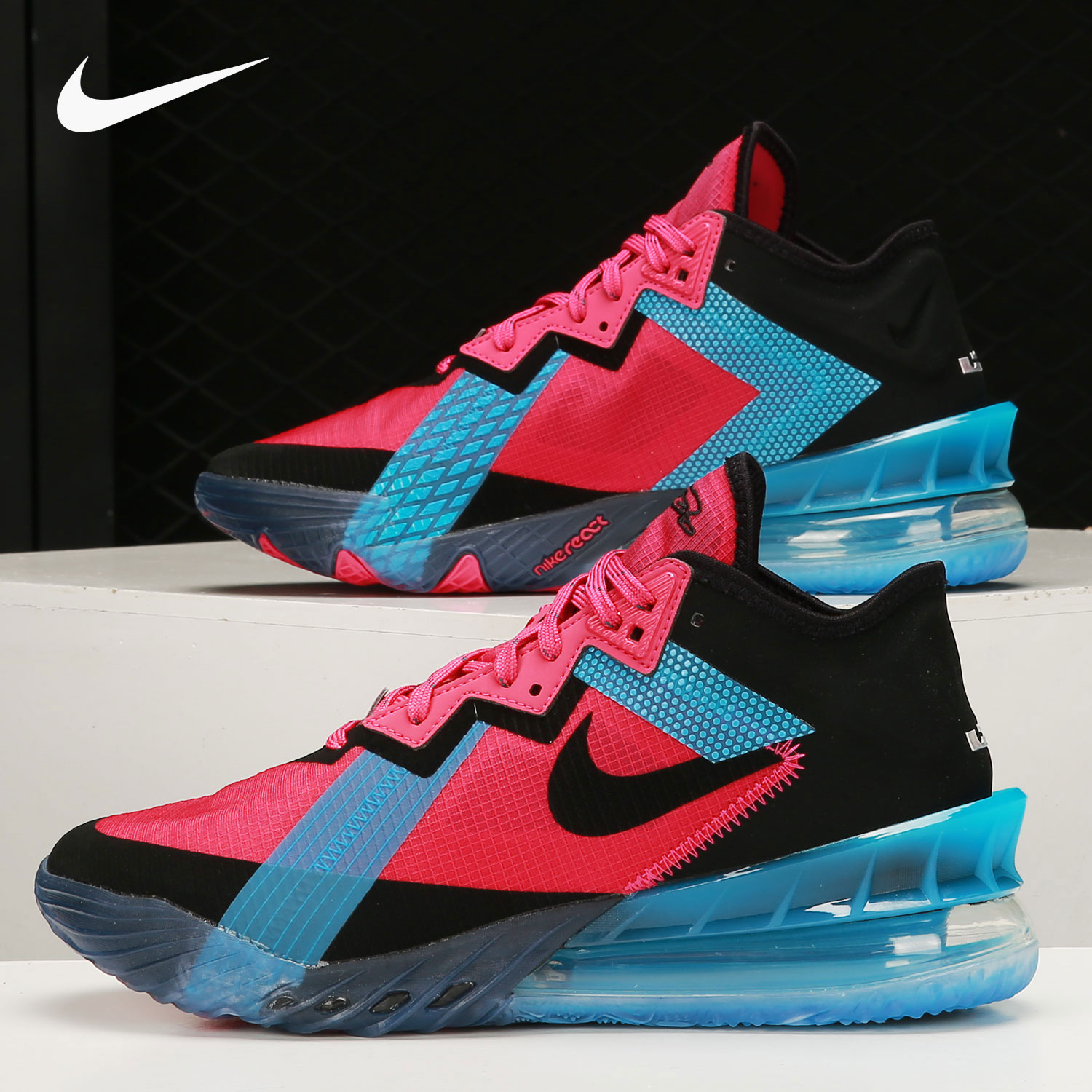 Nike/耐克正品 LEBRON XVIII LOW EP 男子运动篮球鞋 CV7564-600