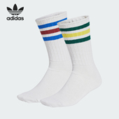 袜子两双装 三叶草男女运动时尚 JC8622 阿迪达斯正品 Adidas