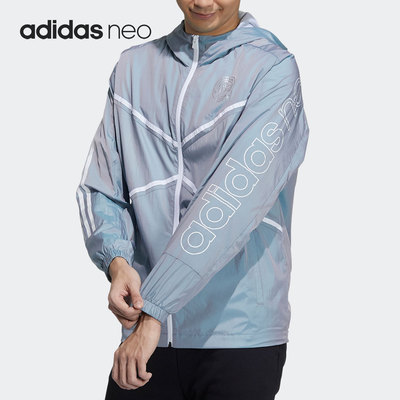 Adidas/阿迪达斯男子连帽夹克