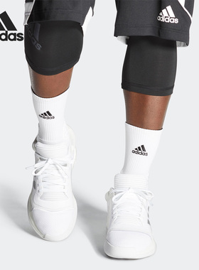 Adidas/阿迪达斯正品经典男子时尚低帮篮球训练运动鞋EG2805