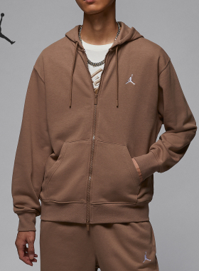 Nike/耐克官方正品JORDAN男士全长拉链开襟连帽外套FV7292-223