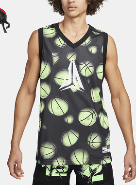 Nike/耐克正品男士V领无袖休闲经典运动休闲篮球背心FN2977-337