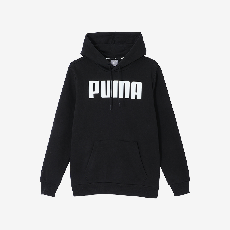 彪马男士连帽休闲运动加绒卫衣