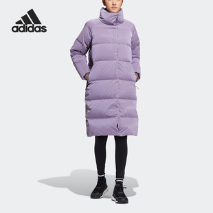 Adidas 女子运动保暖宽松羽绒服HN2119 2022冬季 阿迪达斯官方正品