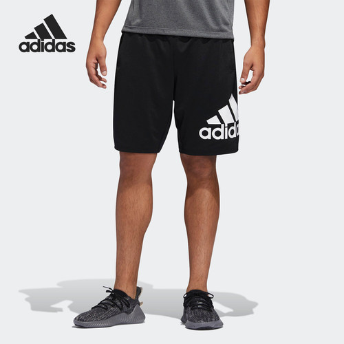 adidas正品男子休闲运动五分短裤