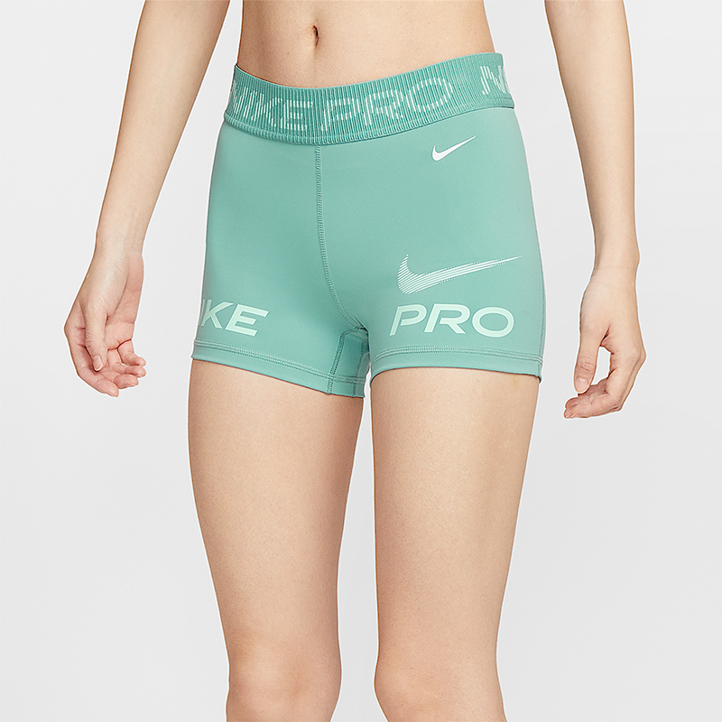 Nike/耐克正品2025夏季款女士中腰运动紧身透气短裤HV2465-017