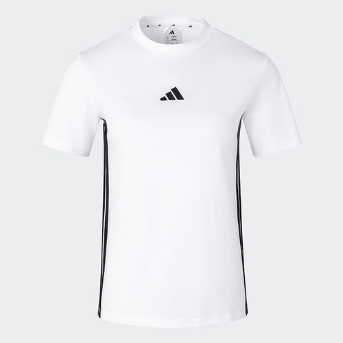 Adidas/阿迪达斯正品新款女士运动休闲透气训练短袖T恤JY8576