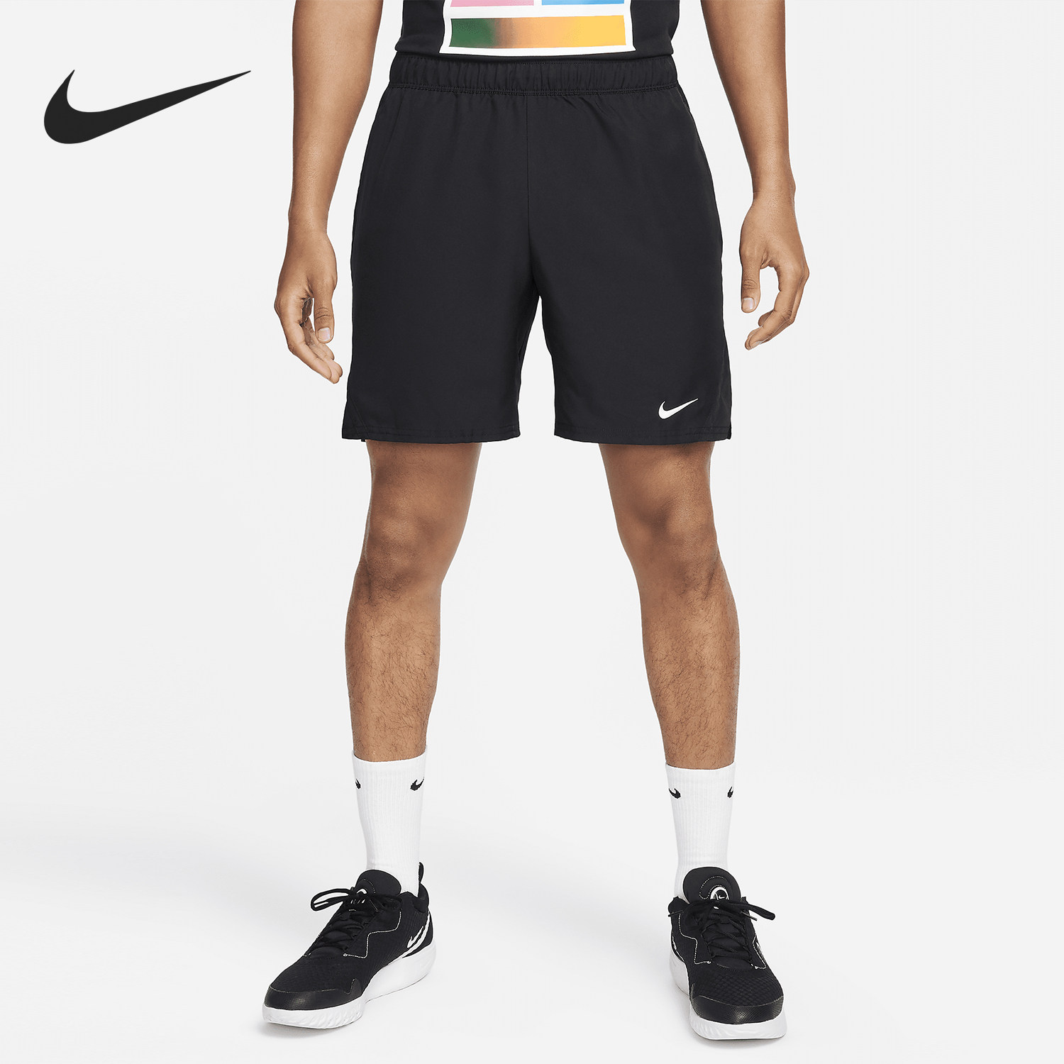 Nike/耐克正品2025秋季款男士网球运动训练短裤FD5380-010