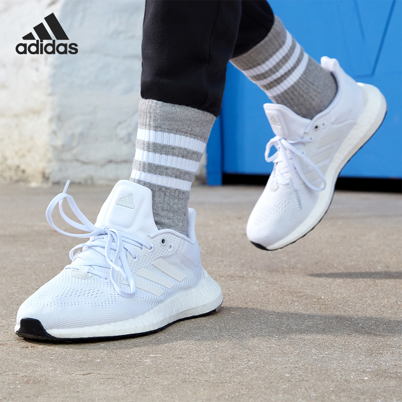 Adidas/阿迪达斯正品PUREBOOST 21 男女跑步运动鞋 GY5094