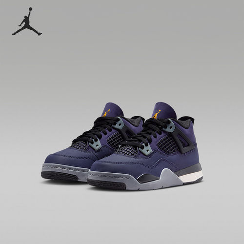 Nike/耐克正品Jordan 4 Retro 小童耐磨透气篮球鞋IB4388-500