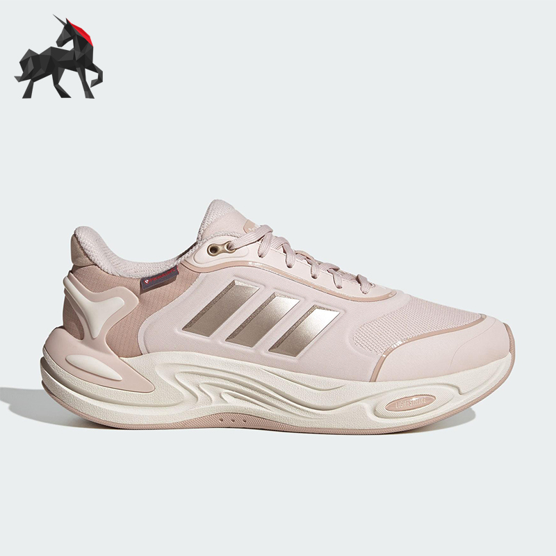 Adidas/阿迪达斯正品2025秋季款女士低帮耐磨减震跑步鞋JQ4092