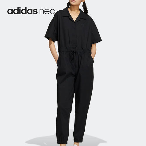 阿迪达斯女子时尚休闲运动连体衣