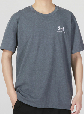 UA/安德玛正品夏季新款男子运动训练透气休闲短袖T恤1373997-012