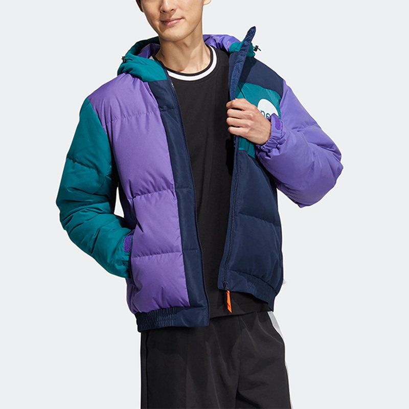 Adidas/阿迪达斯正品neo U VBE JACKET DW2情侣运动羽绒服 HN4781