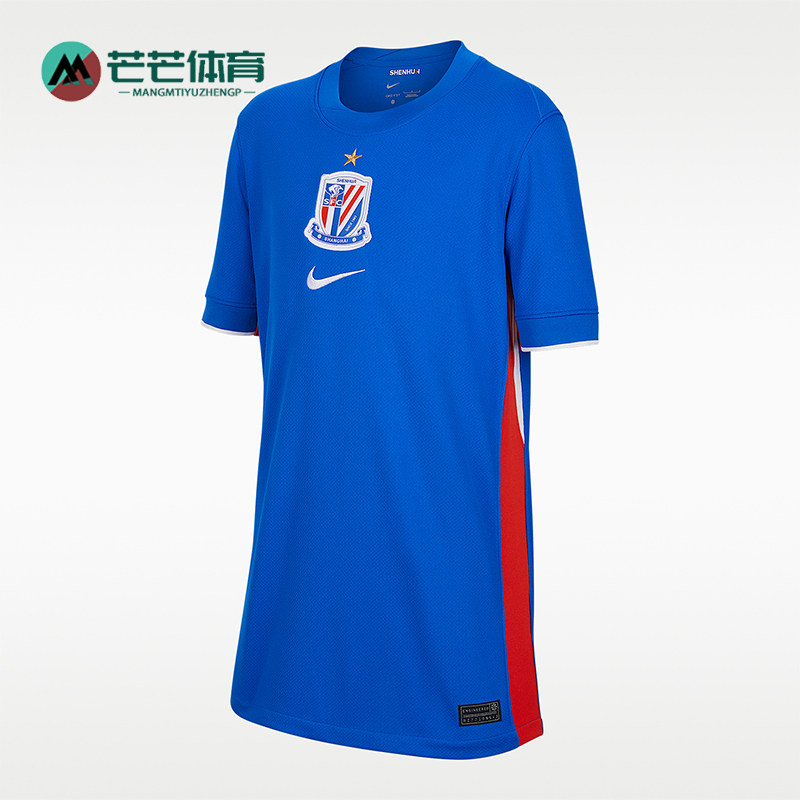Nike/耐克正品Dri-FIT大童透气球迷版足球运动速干球衣IQ0600-444