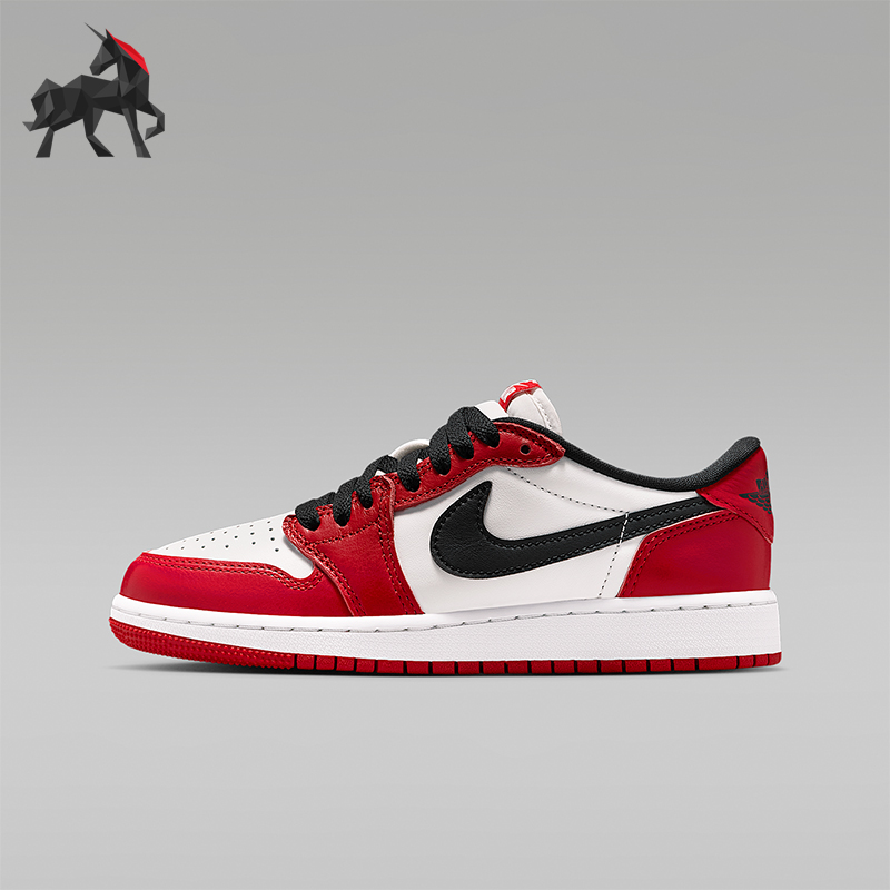 Nike/耐克正品JORDAN GS女子大童低帮透气耐磨运动鞋HQ6999-600